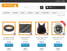 Tablet Screenshot of felixshopping.com